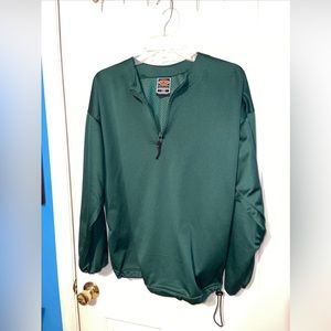 Easton Sports  1/4 Zip Pullover Baseball Batting Shirt Men’s Size XS Green
